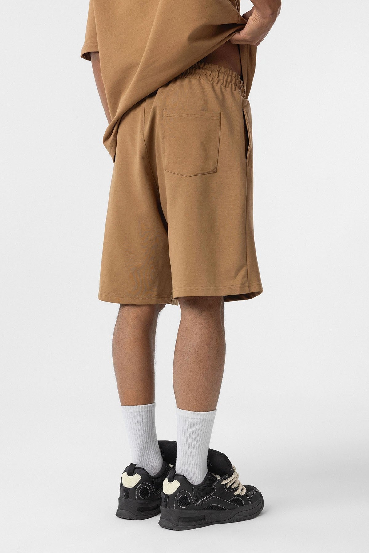 Basic Oversized Shorts Set