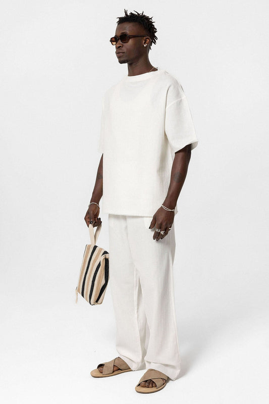 Basic Oversized Linen Set
