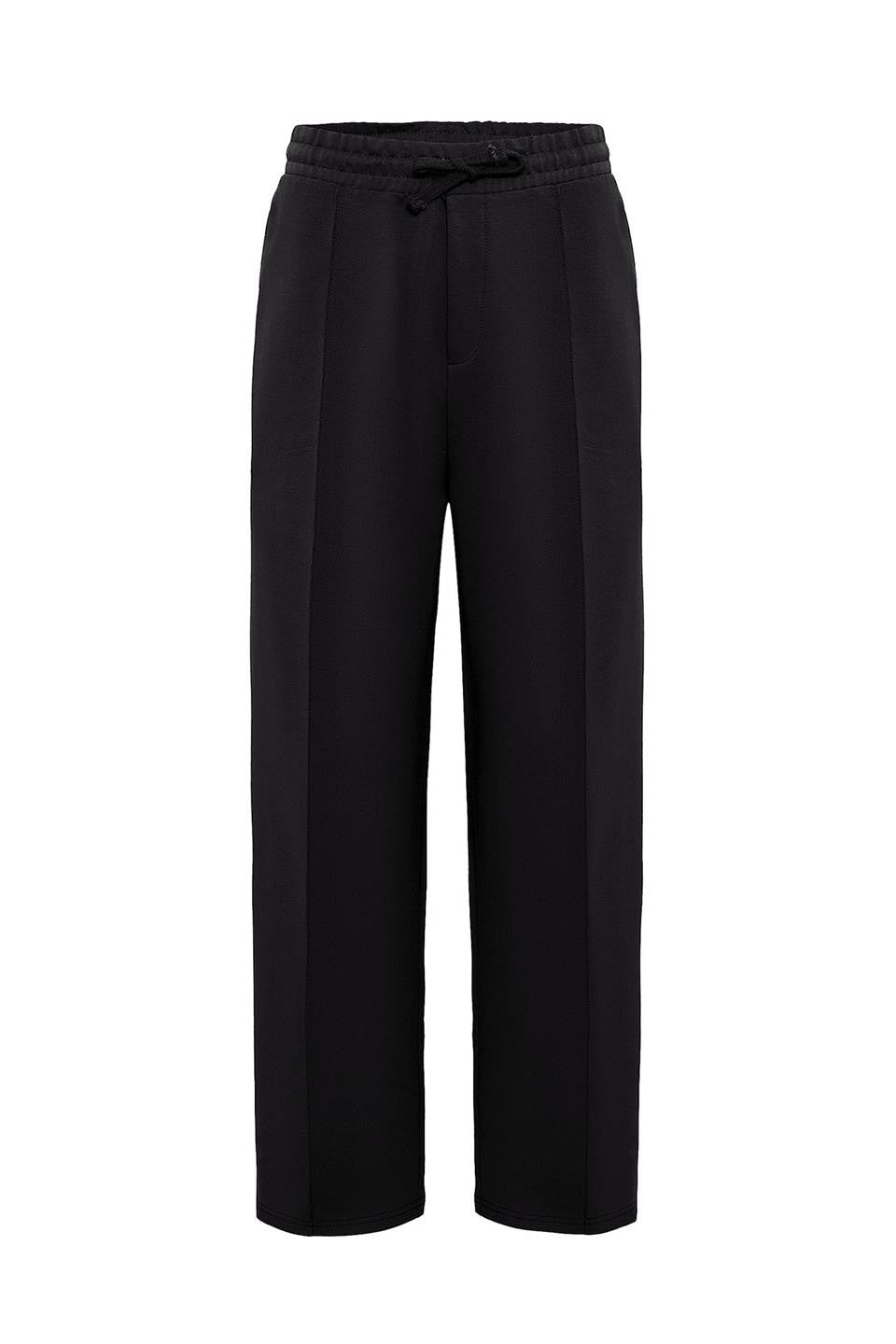 Oversized Sweatpants with Stitching Details