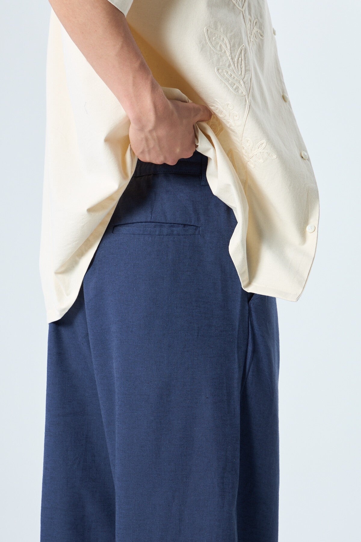 100% Linen Baggy Pants