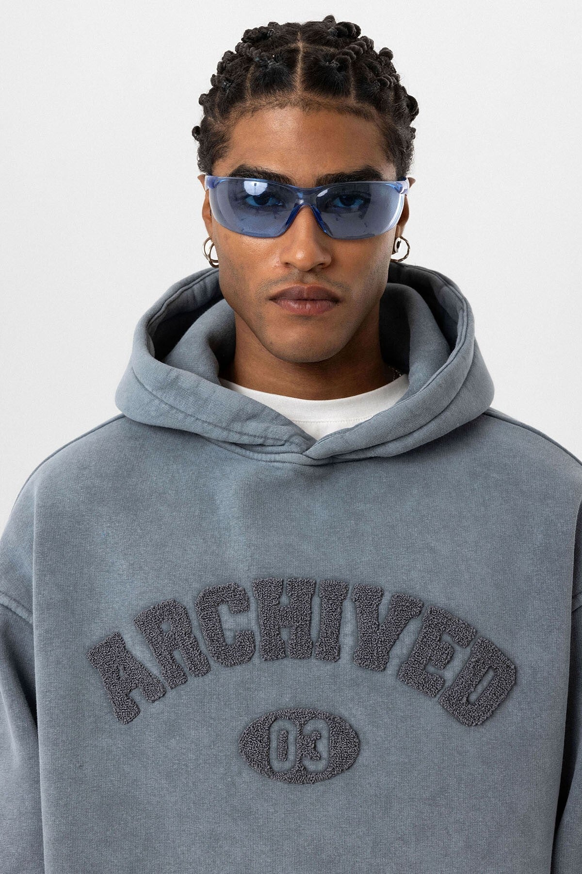 Oversized Printed Sweatshirt (Machine Washable)