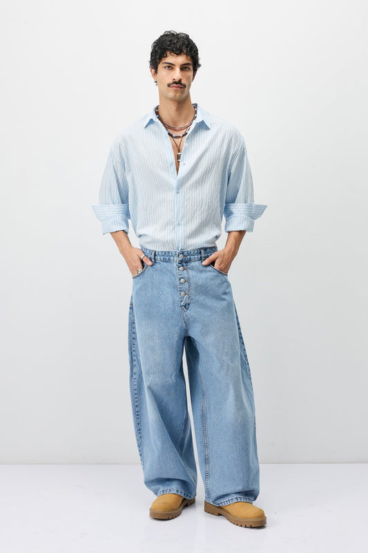 Barrel-Fit Jeans