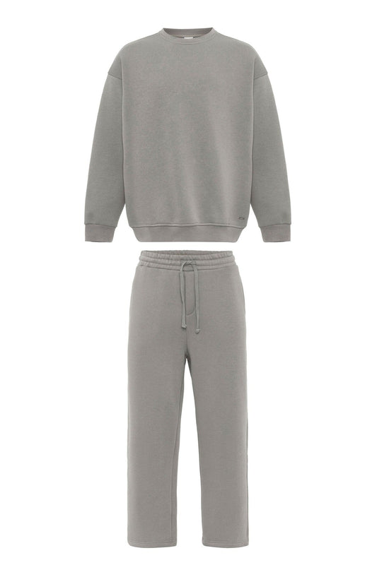 Basic Oversized Sweatsuit Set