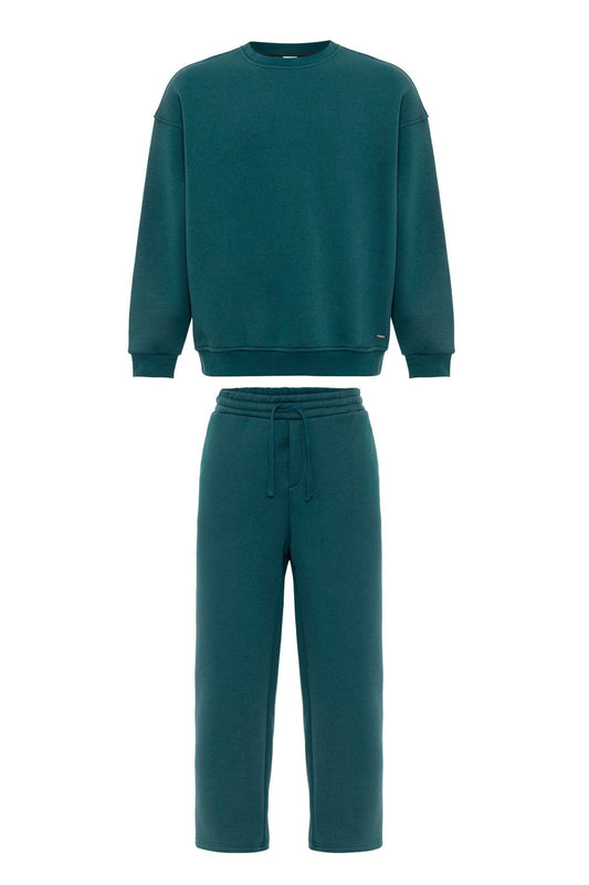 Basic Oversized Sweatsuit Set