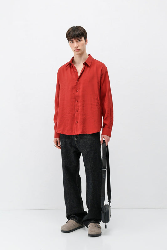 Oversized Modal Shirt