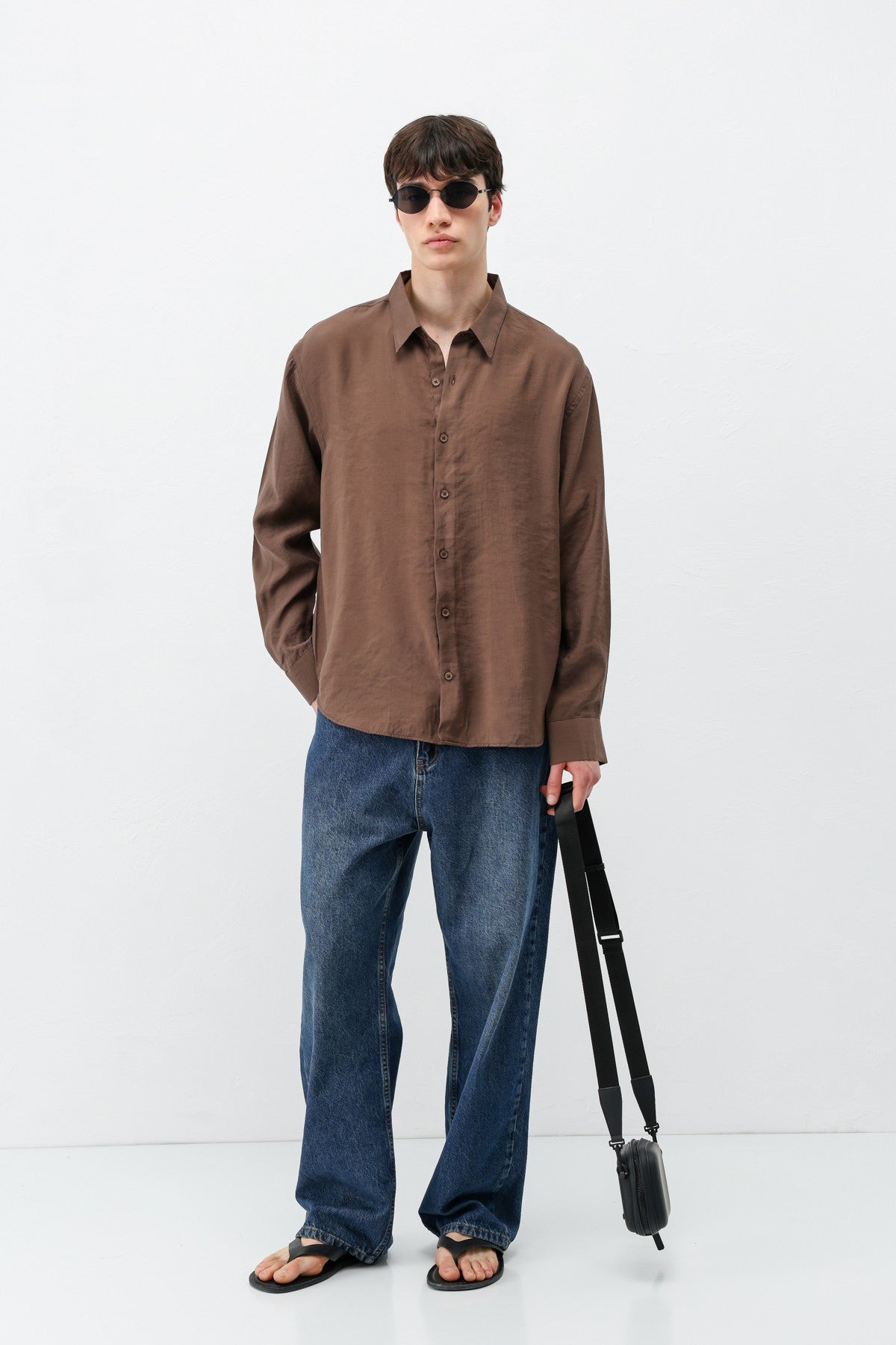 Oversized Modal Shirt