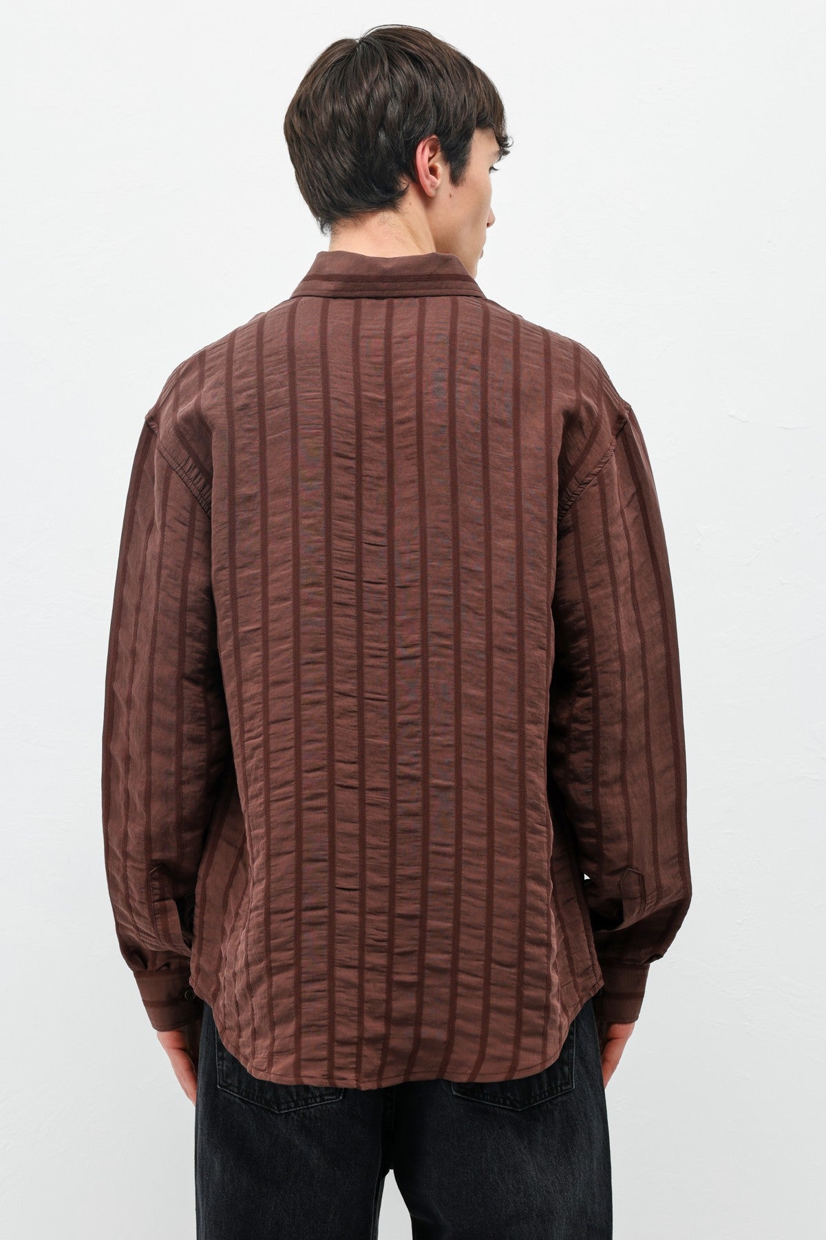 Oversized Striped Shirt