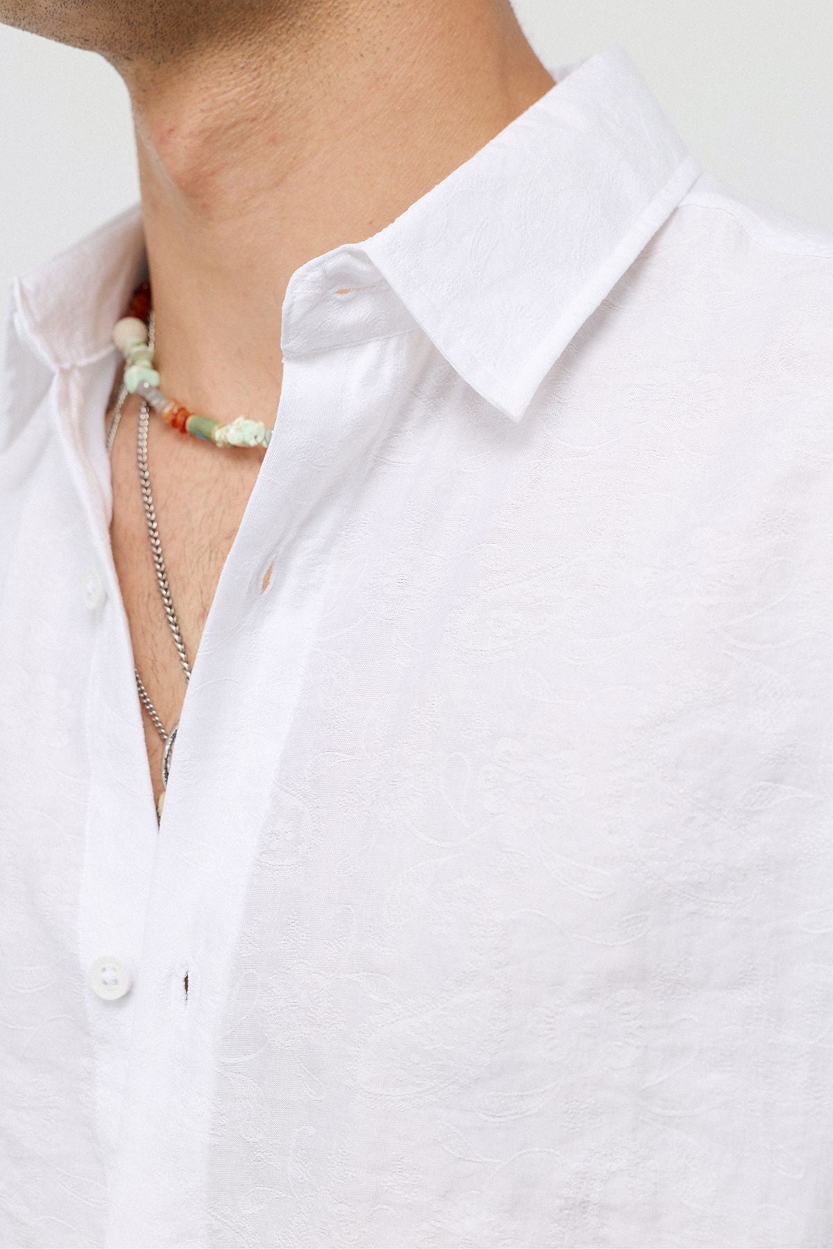 Flowy, Oversized Modal-Blend Shirt