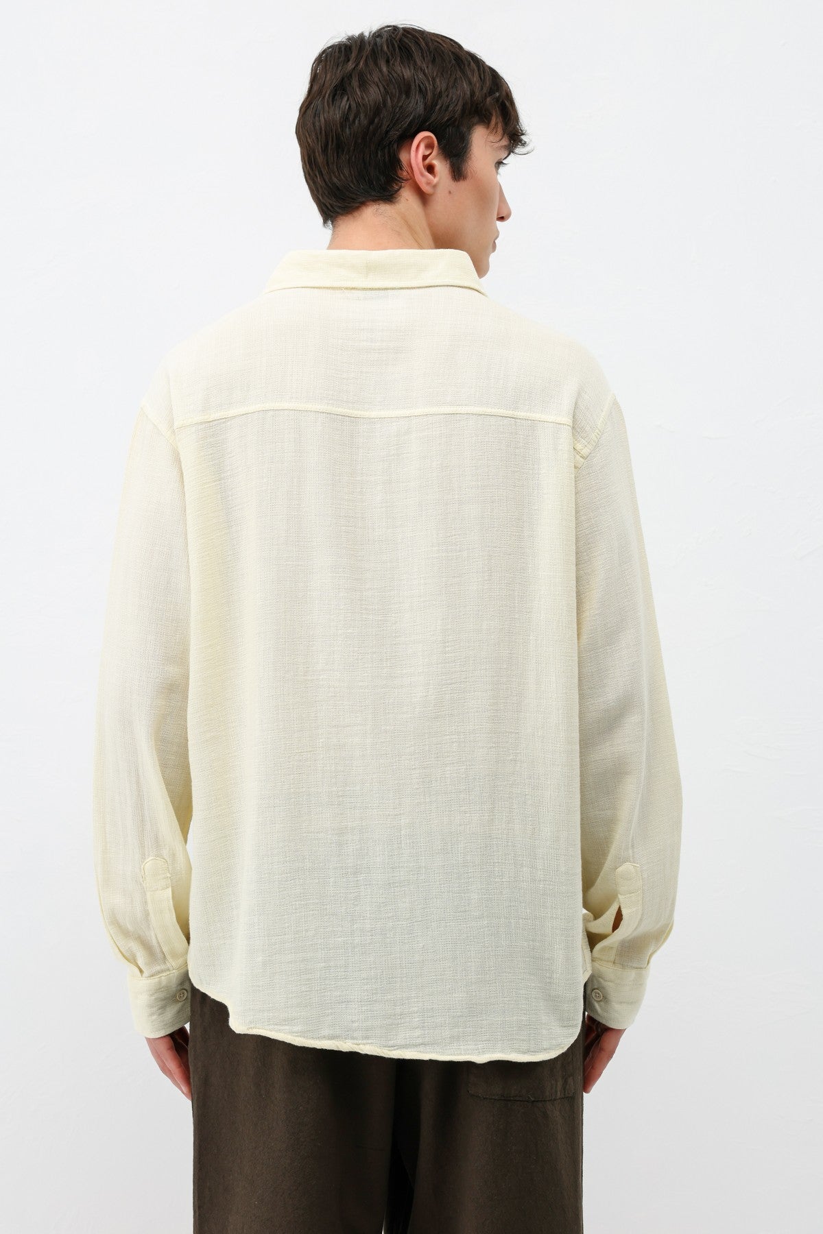 Basic Oversized Linen Shirt