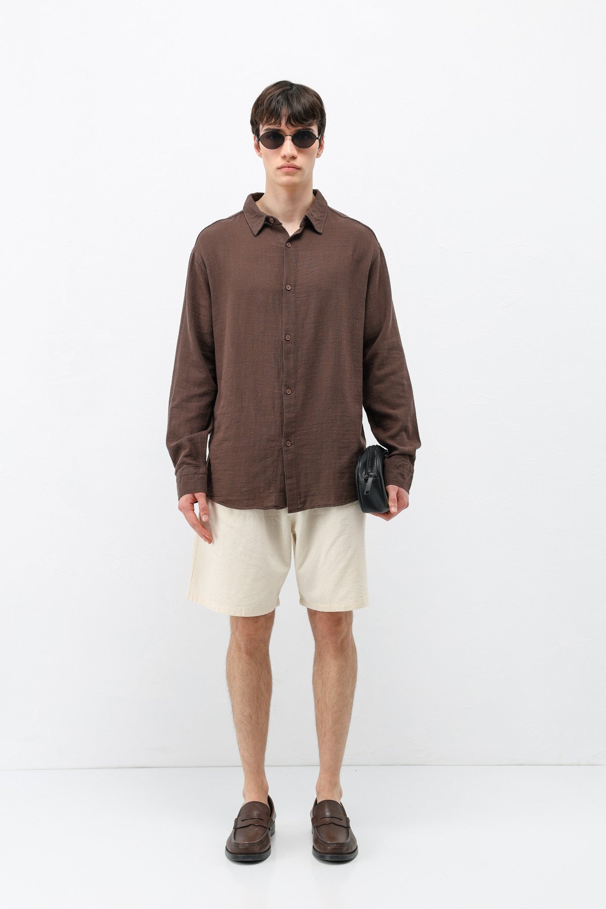Basic Oversized Linen Shirt