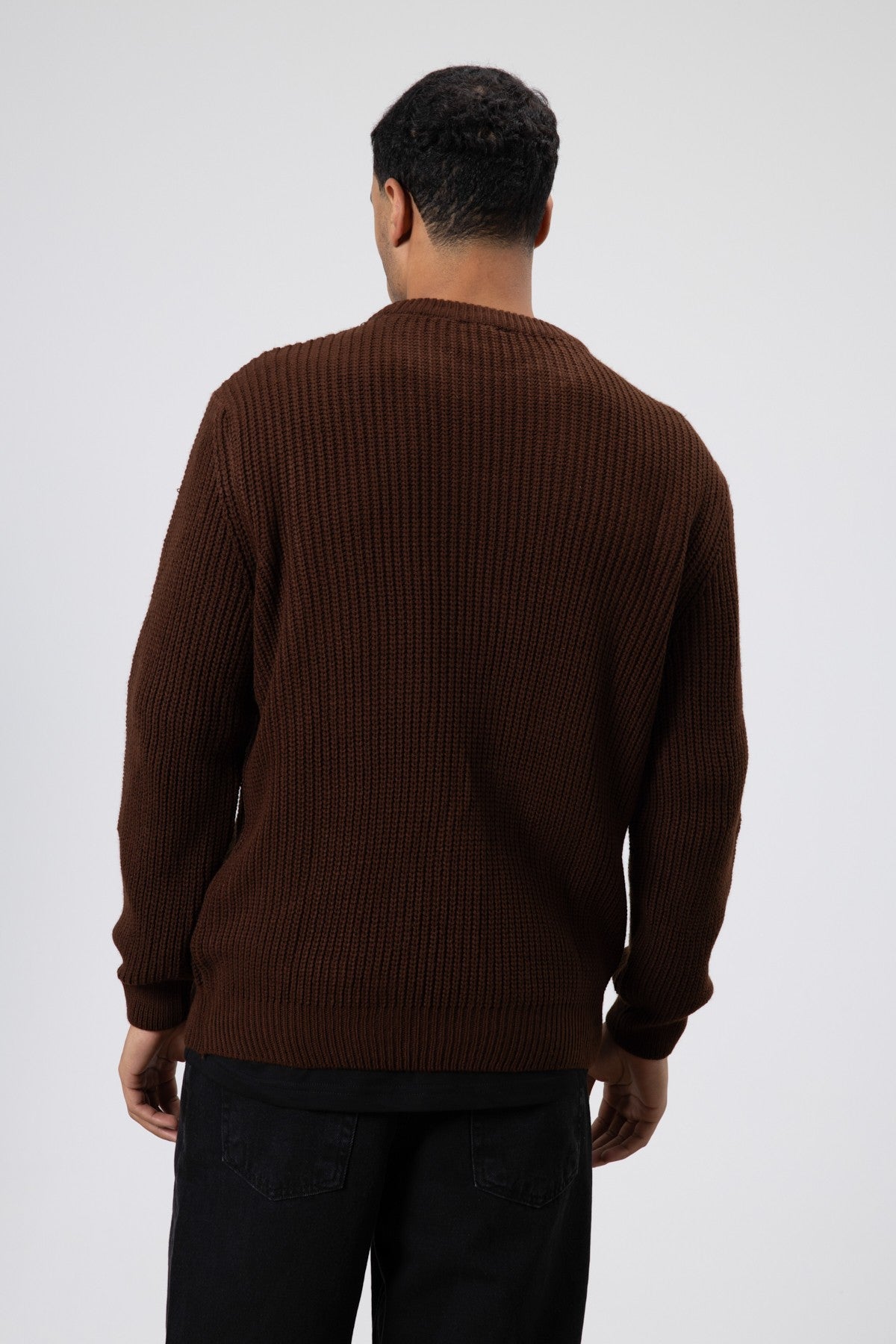 Oversized Crew-Neck Sweater V60-10