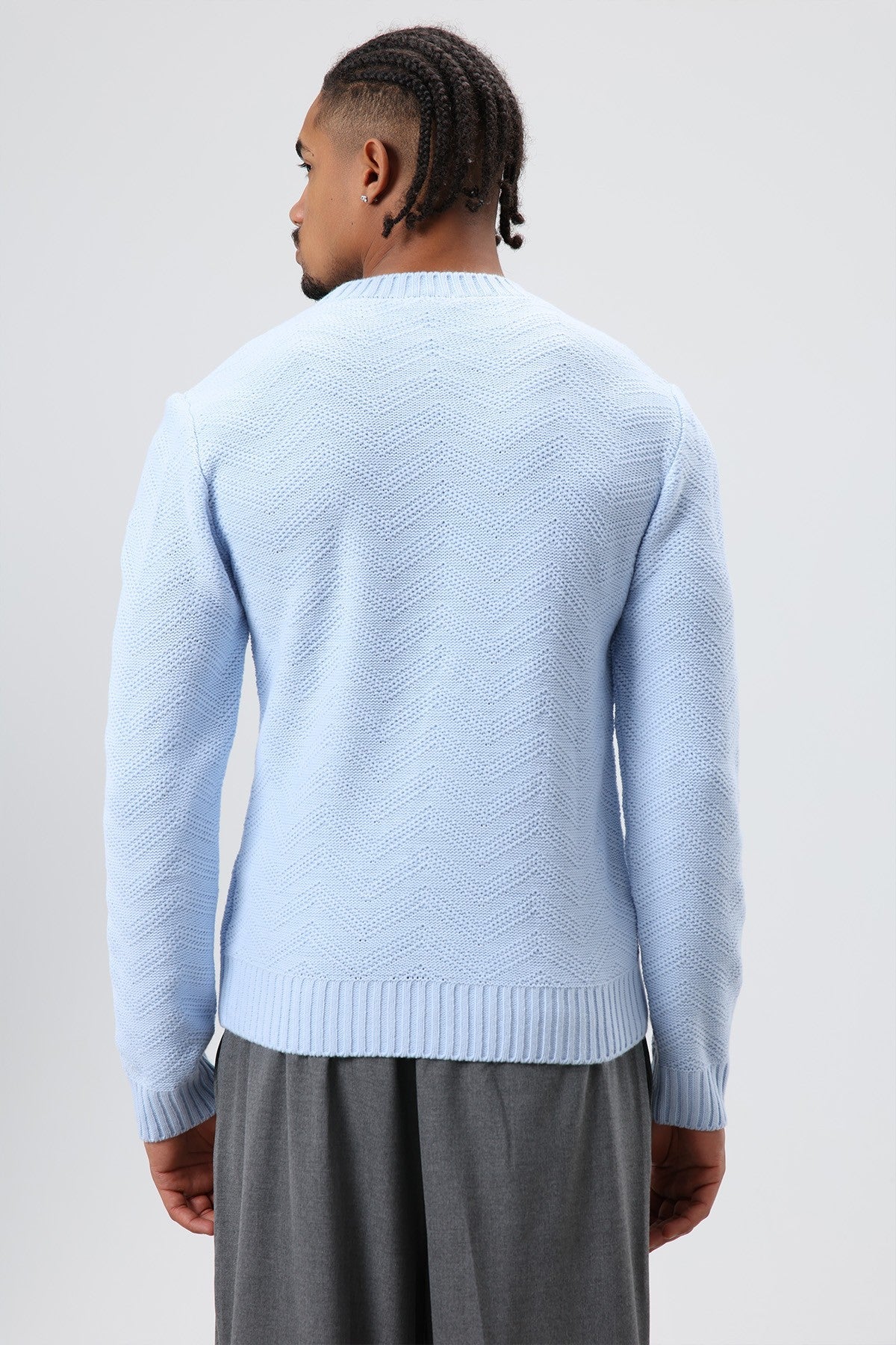 Oversized Crew-Neck Sweater