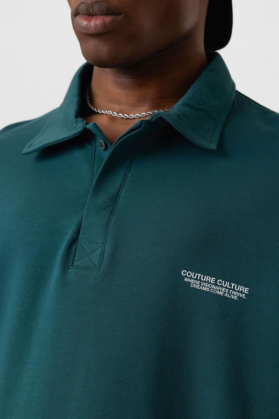 Oversized Polo Shirt V70-10