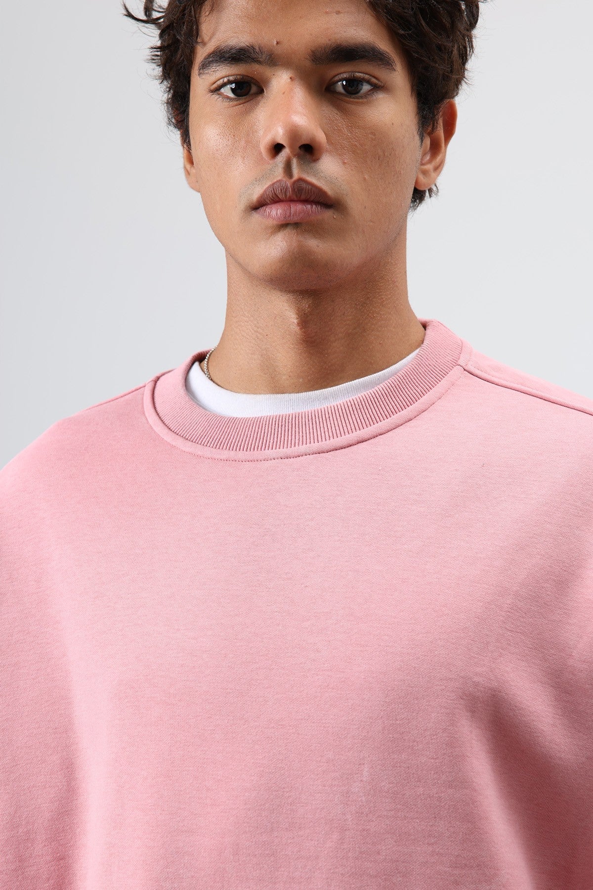 Basic Oversized Washed Sweatshirt