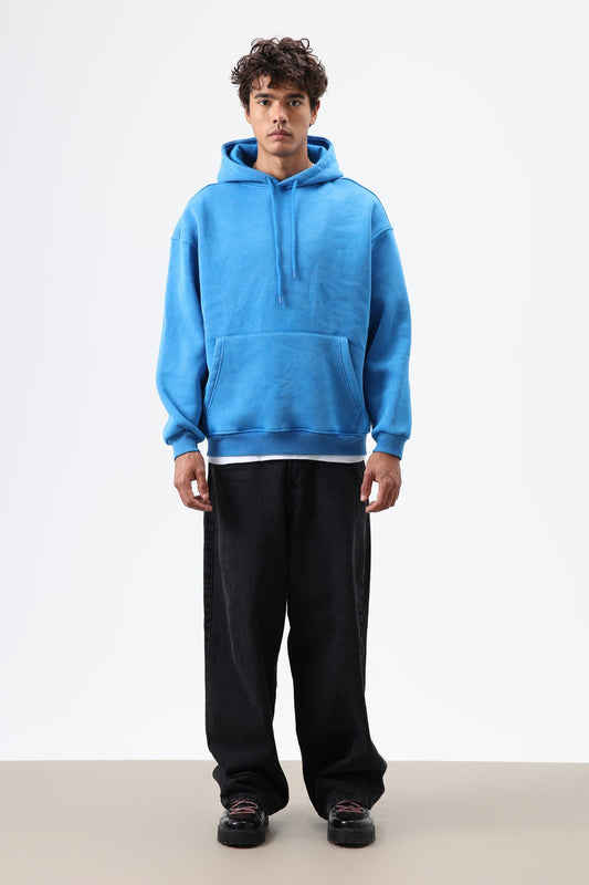 Basic Oversized Washed Hoodie