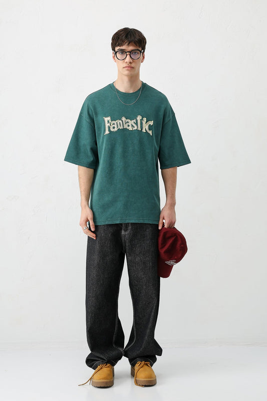 WASHED OVERSIZED T-SHIRT V70-132
