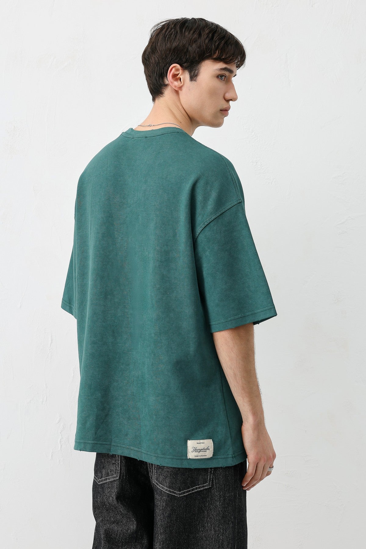 WASHED OVERSIZED T-SHIRT V70-132