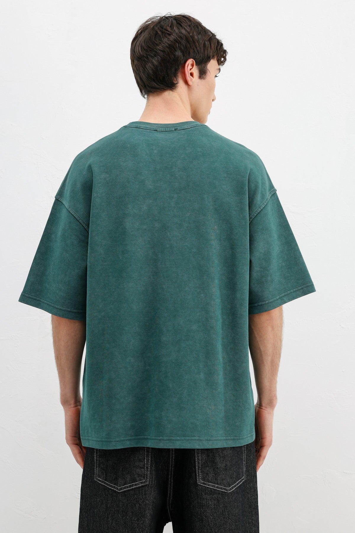 Oversized T-Shirt with Printed Number