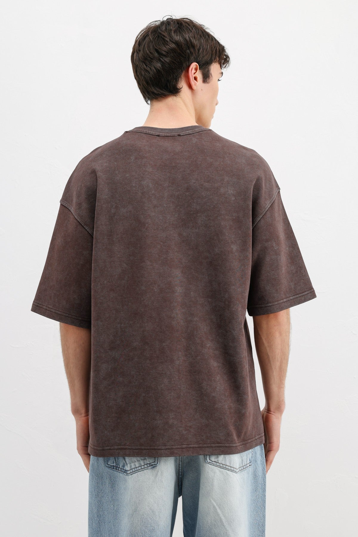 Oversized T-Shirt with Printed Number
