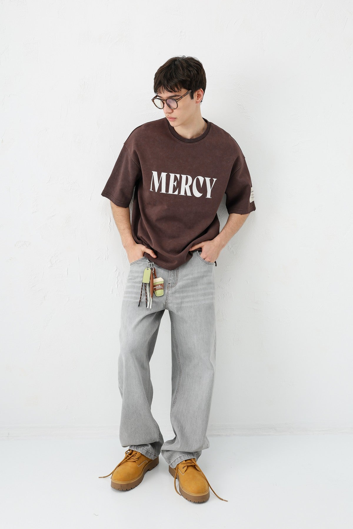 Printed Oversized T-Shirt V70-140