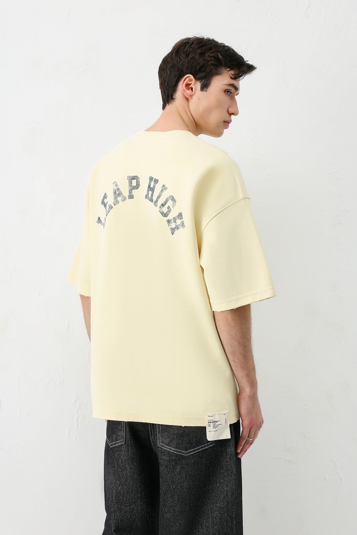 Oversized T-Shirt with Print (Requires Washing)
