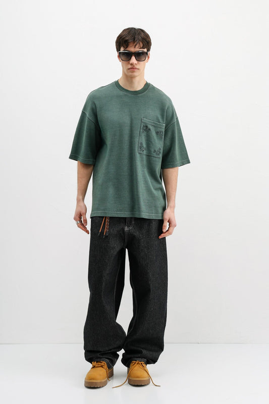 Oversized Printed T-Shirt V70-149