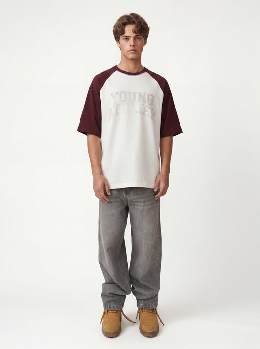 Printed Oversized T-Shirt V70-177