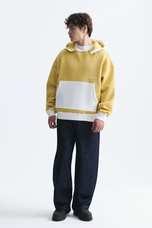 Block-Color Oversized Sweatshirt