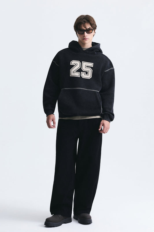 Printed Oversized Sweatshirt