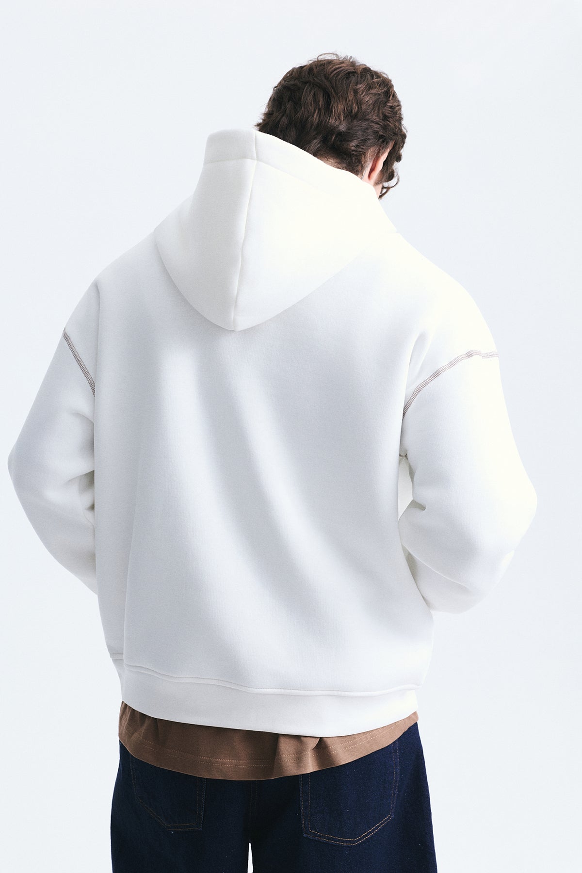 Printed Oversized Sweatshirt