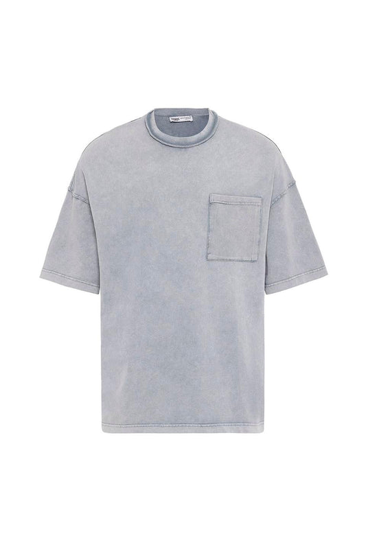 Oversized T-Shirt with Pockets (Machine Washable)