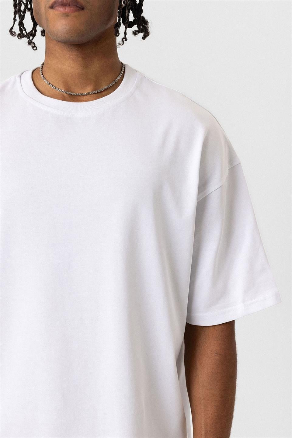 Basic Oversized Crew-Neck T-Shirt