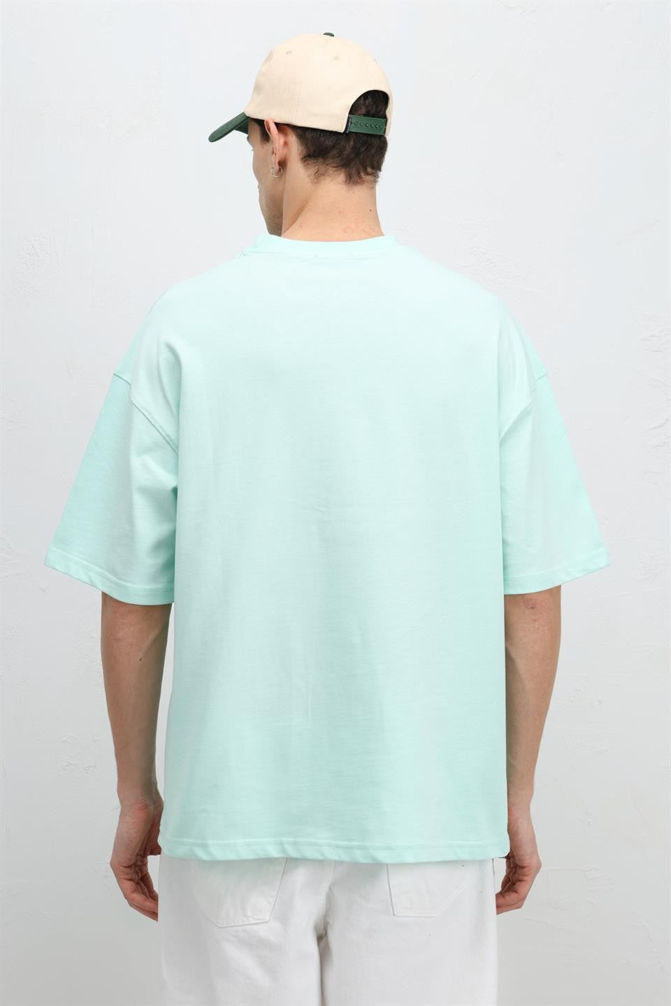 Basic Oversized Crew-Neck T-Shirt
