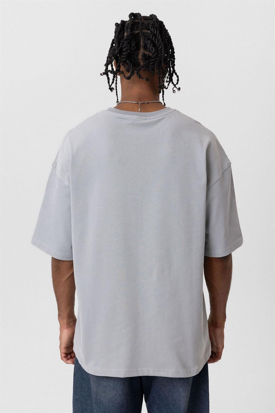 Basic Oversized Crew-Neck T-Shirt