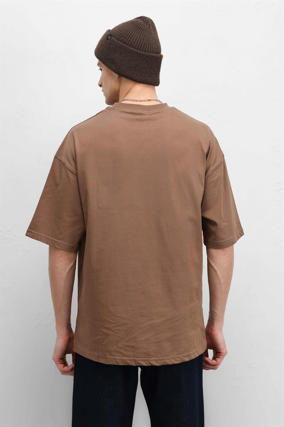 Basic Oversized Crew-Neck T-Shirt