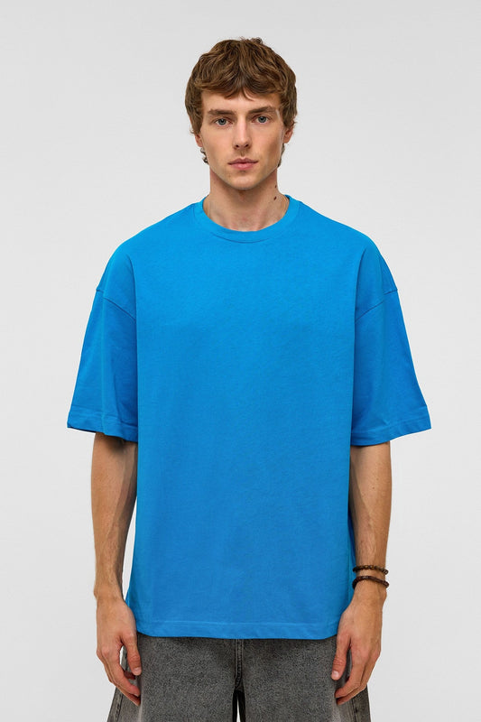 Basic Oversized Crew-Neck T-Shirt