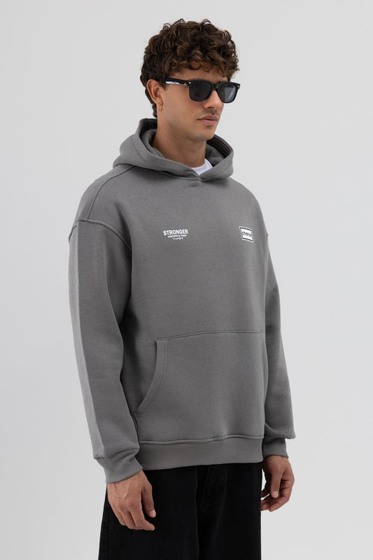 Oversized Sweatshirt with Back Print