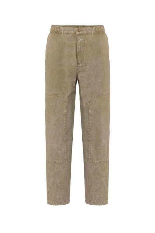Pre-Washed Baggy Gabardine Pants