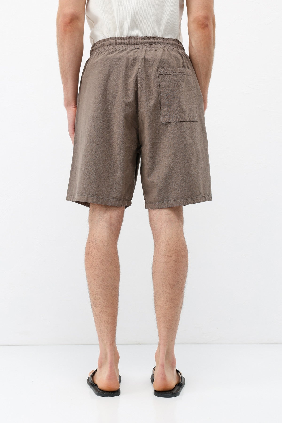 Oversized Linen Shorts