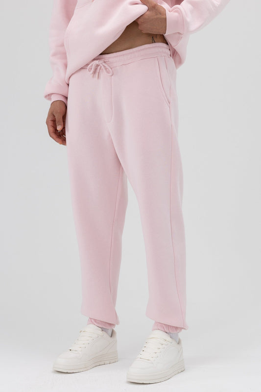 Basic Sweatpants with Elastic Cuffs