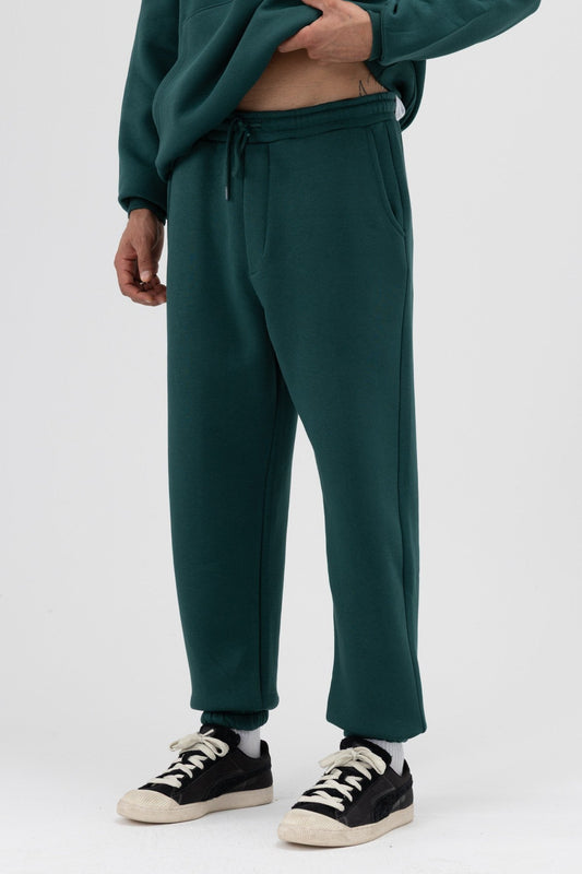 Basic Sweatpants with Elastic Cuffs