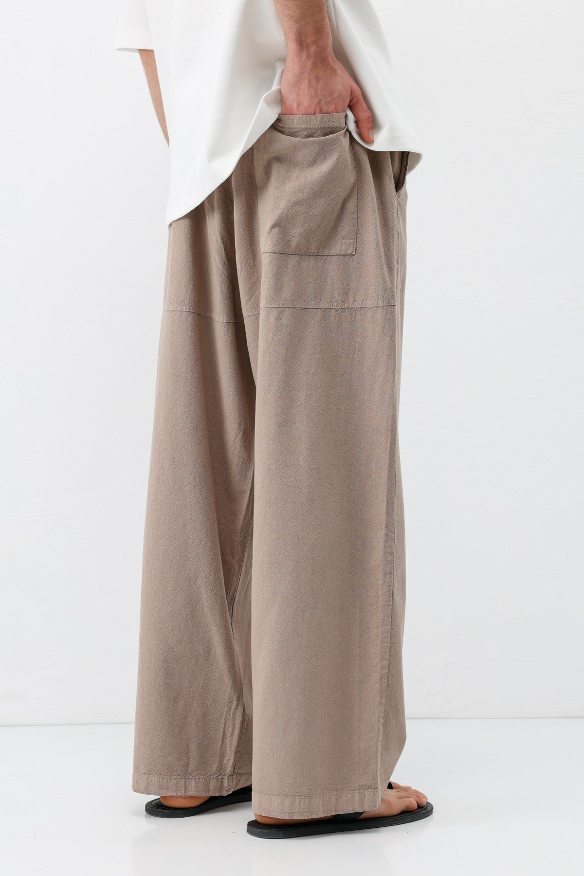 Super Baggy-Fit Linen Pants