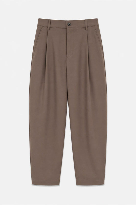 Super Baggy Fit Stretch Fabric Pants