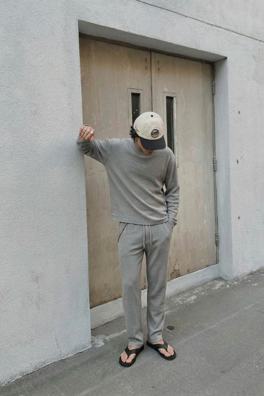 Drawstring Baggy-Fit Pants