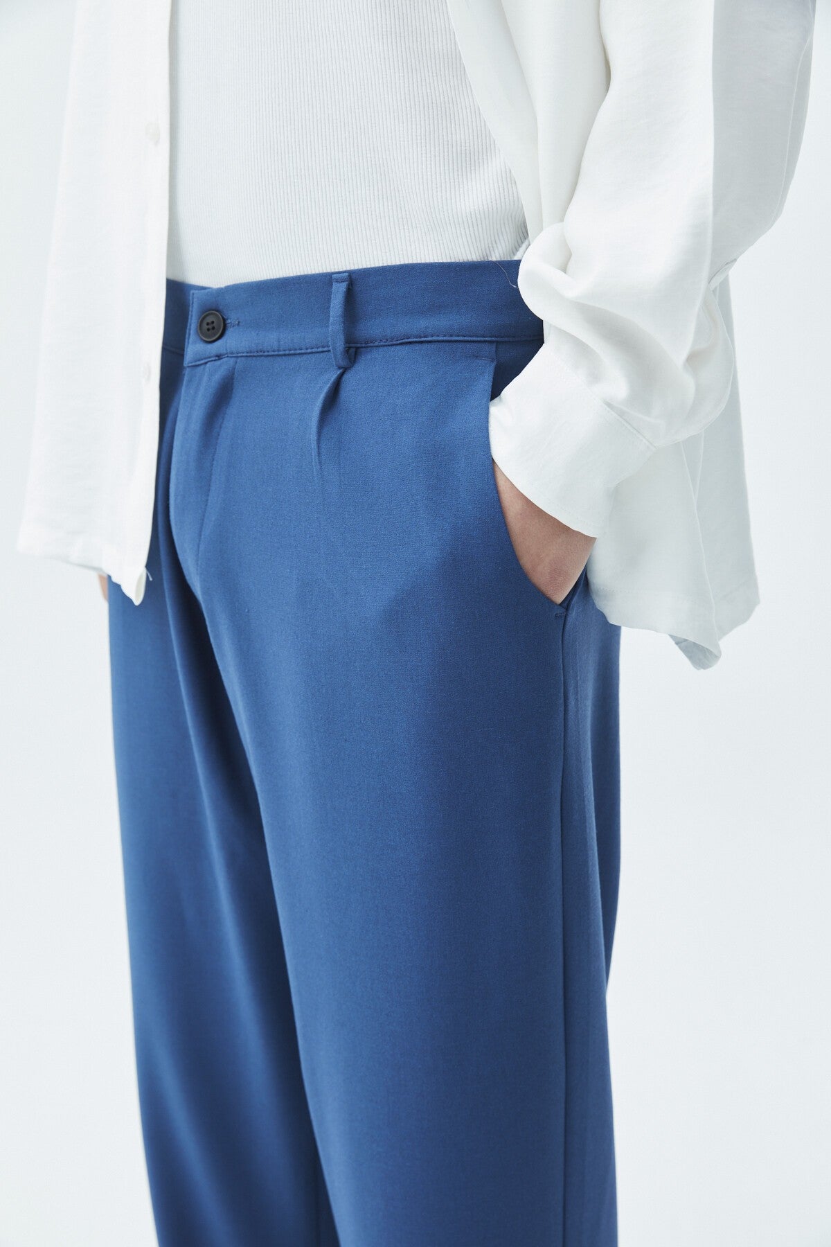 Vizon Basic Baggy Cotton Pants