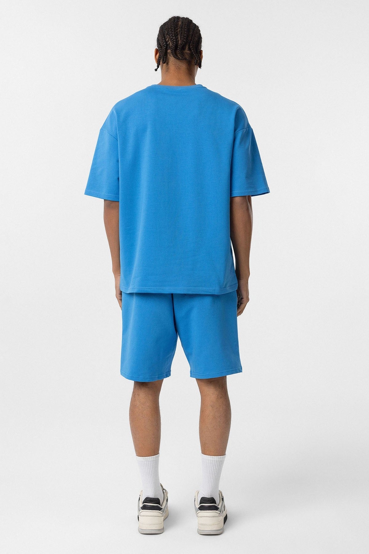 Basic Oversized Shorts Set