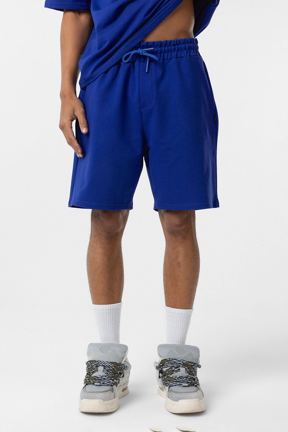 Basic Oversized Shorts Set