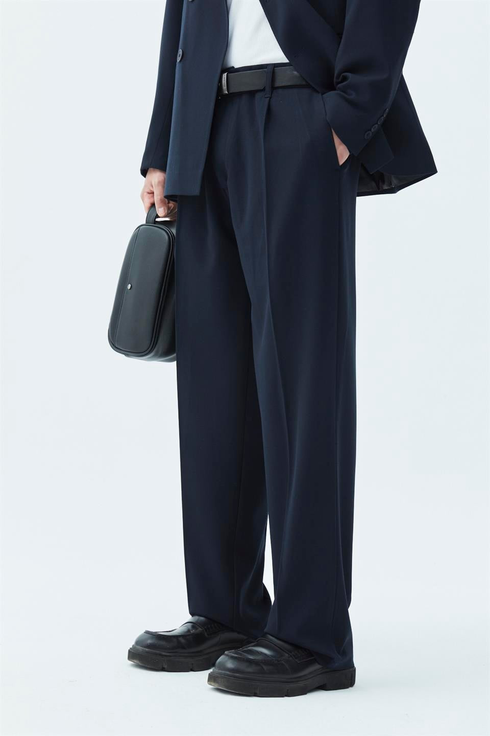 Comfortable, Double-Breasted Suit