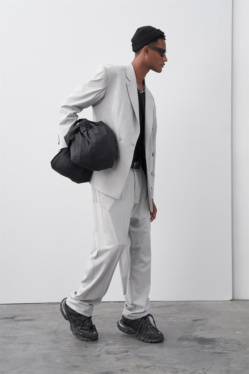 Comfortable, Double-Breasted Suit