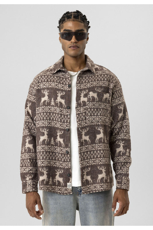 Patterned Lumberjack Shirt